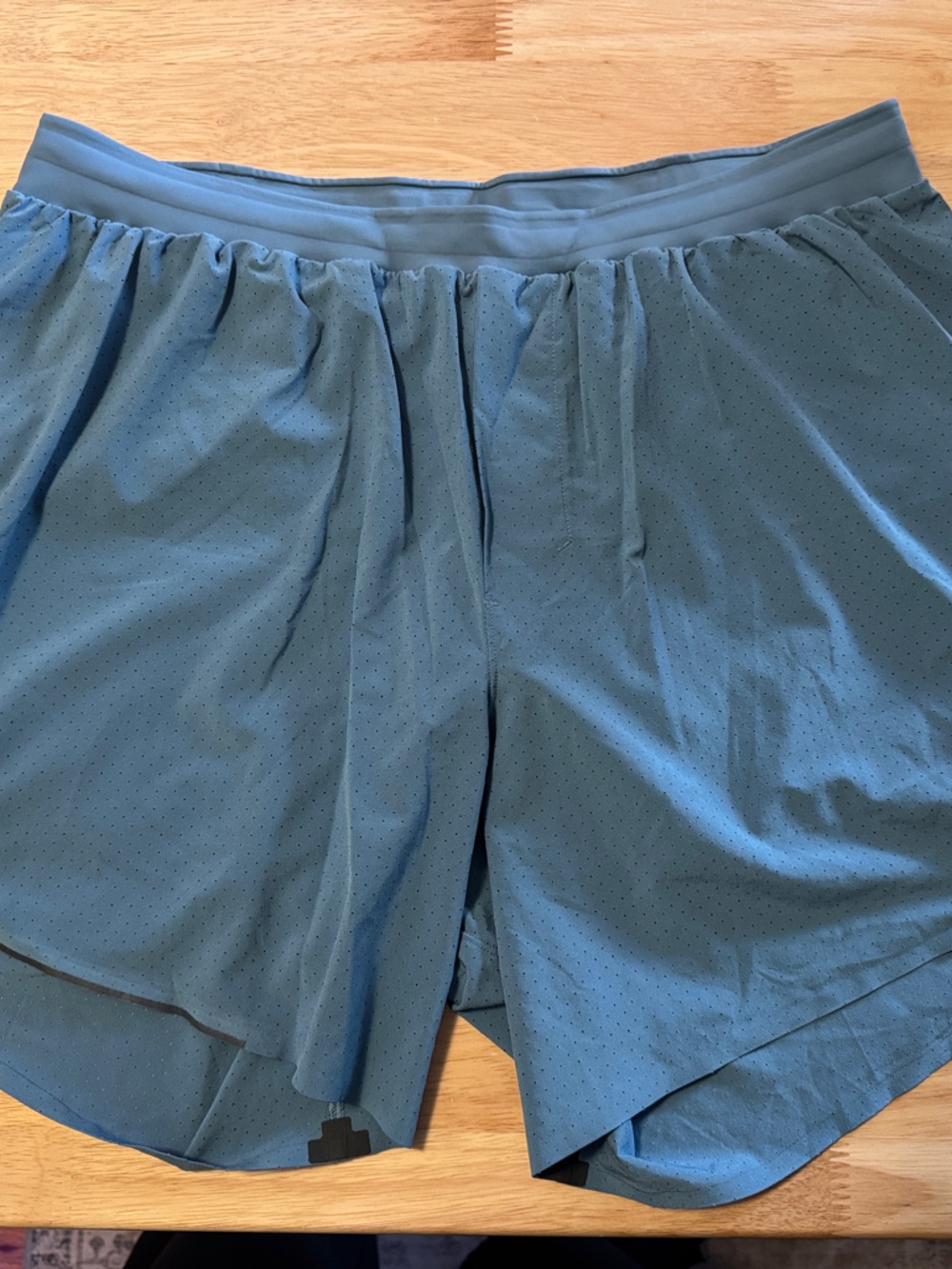 lululemon athletica Men's Running Shorts in Dusty Blue